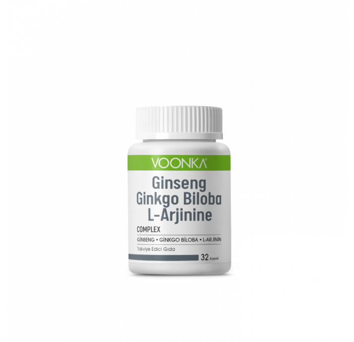 Voonka Ginseng Ginkgo Biloba L-Arginine