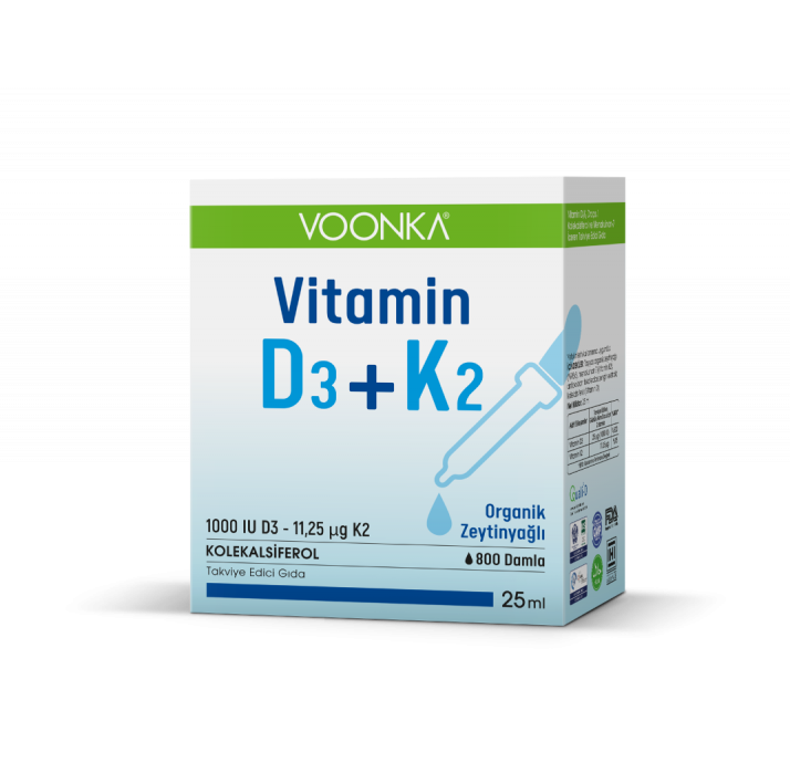 Voonka Vitamin D3 + K2
