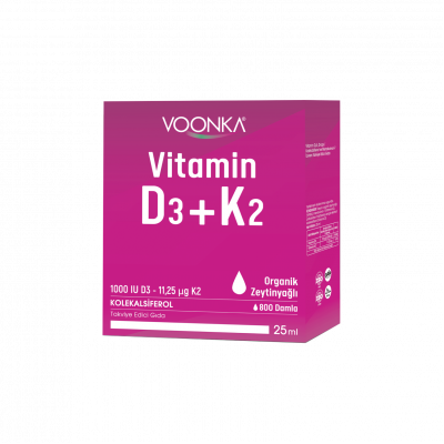 Voonka Vitamin D3 + K2